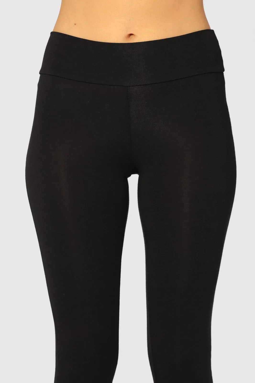 3/4 Leggings - Black