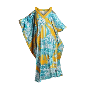 50TH INDEPENDENCE KAFTAN-GOLD