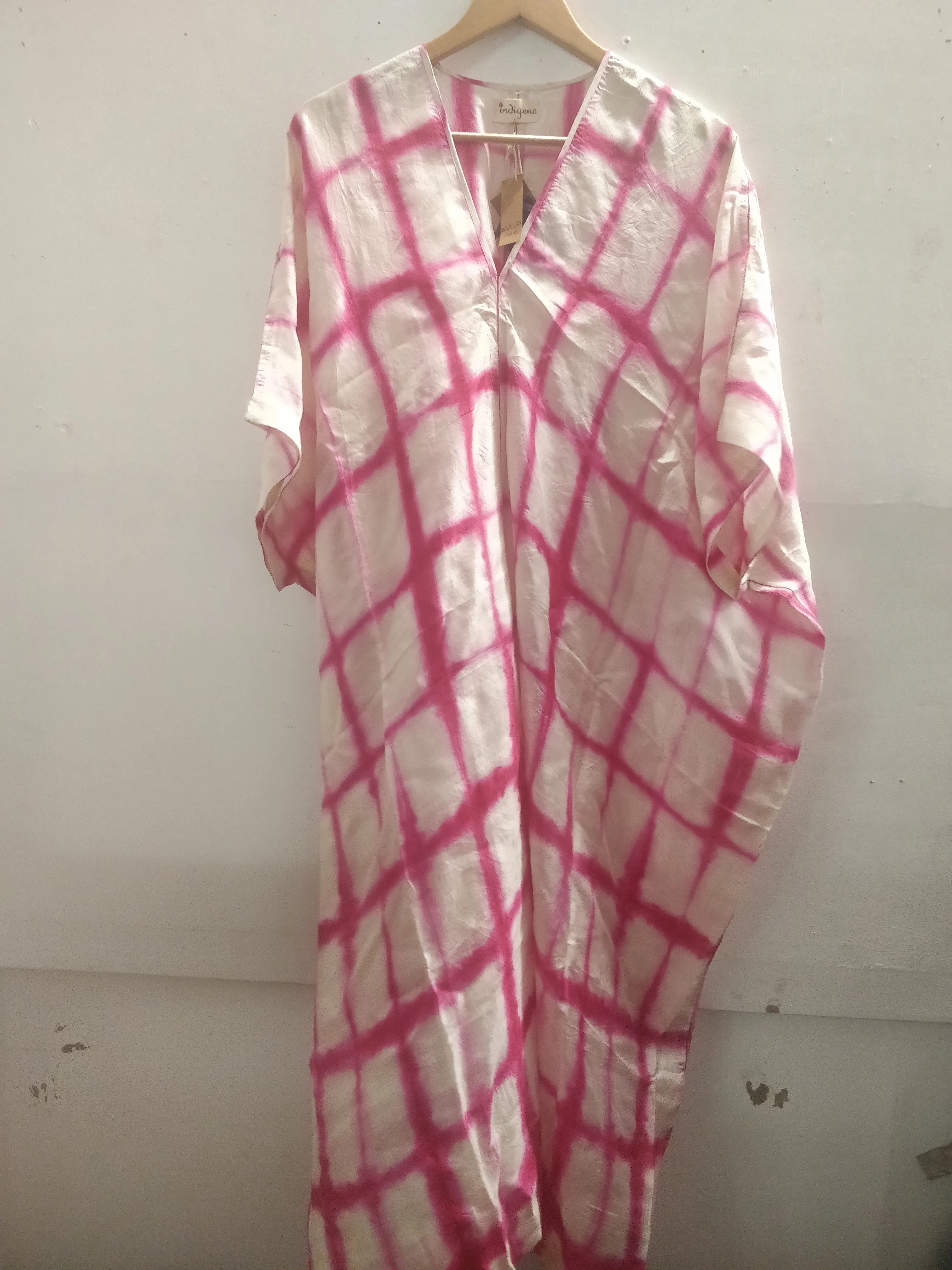 Azure- Silk Kaftan