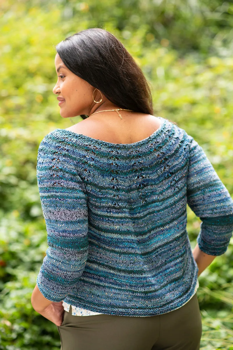 Berroco Summer Sesame Patterns - Azzurra Cardigan - PDF Download