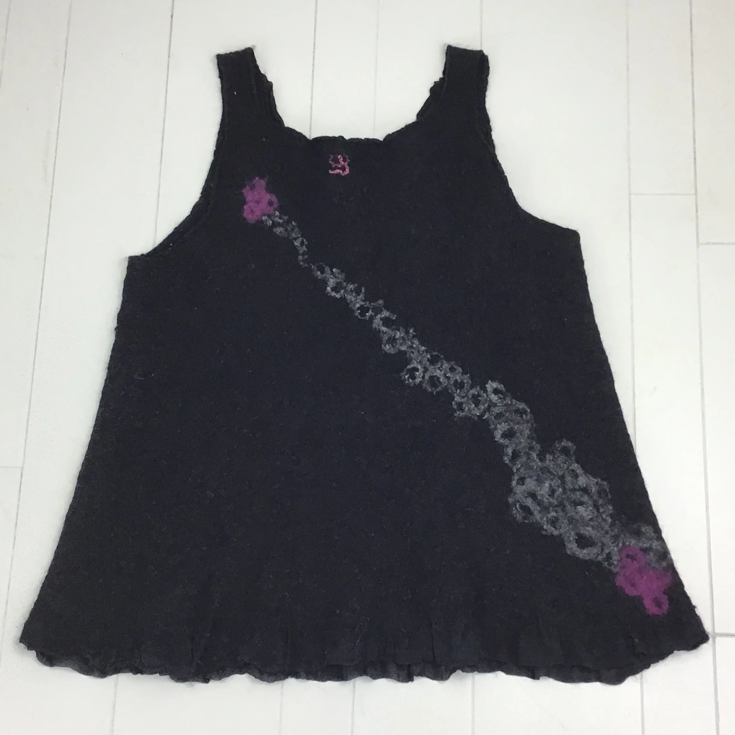 Black A-line Tunic