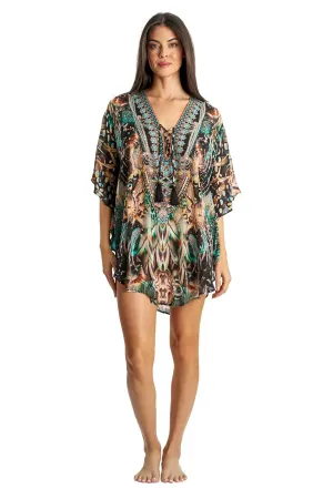 Bright & Bold Trendy Designer Vacation Kaftan