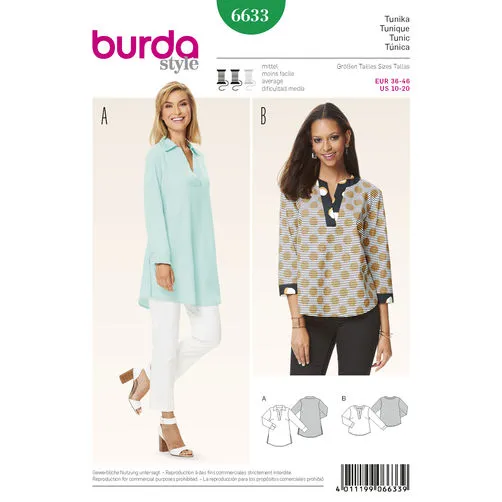 Burda Tunics 6633