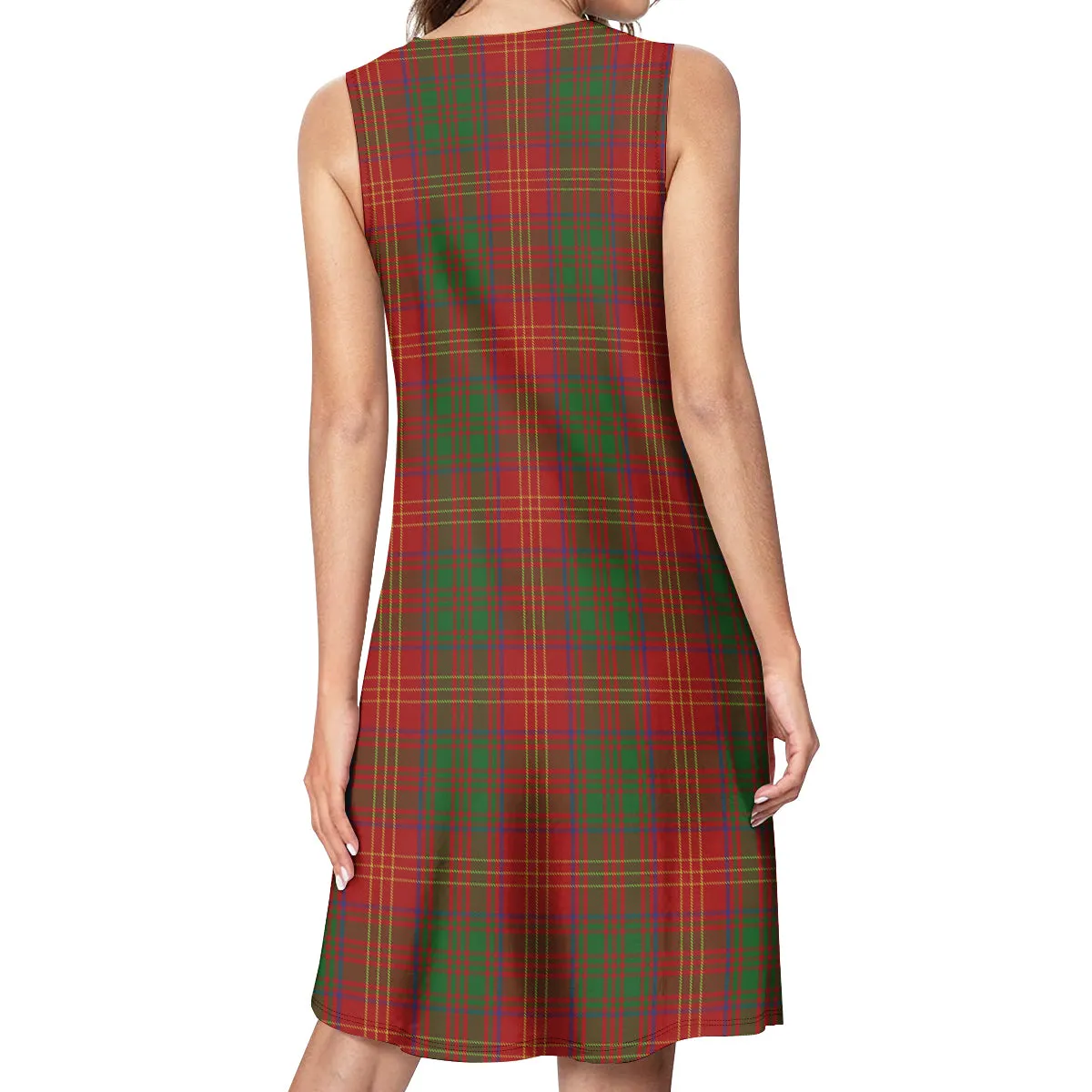 Burns Tartan Womens Casual Dresses