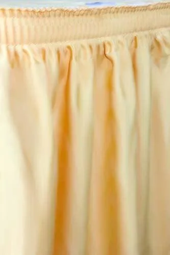 Duchess Satin Table Skirt