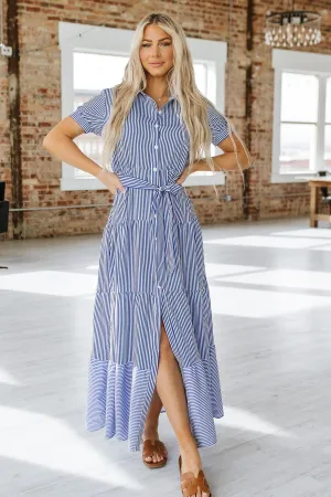 Grover Button Front Maxi Dress | S-XL