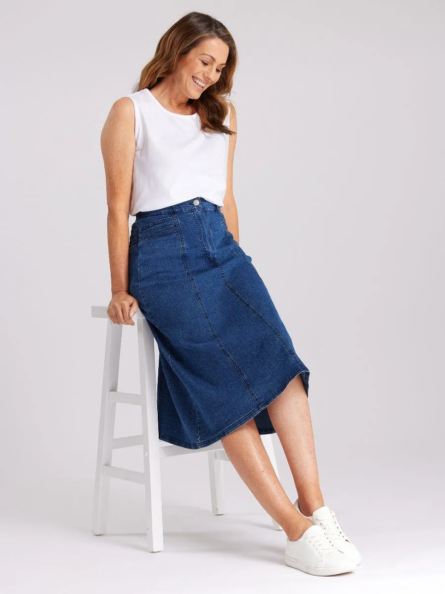 Heritage Denim Skirt