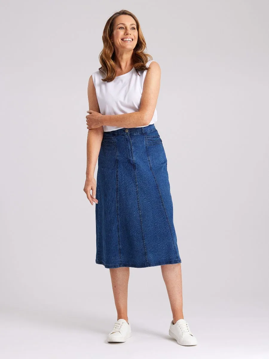 Heritage Denim Skirt