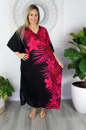 Long Kaftan Palm Frond