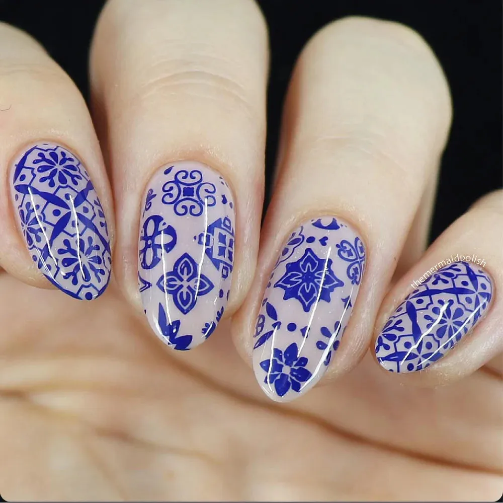 Maniology Talavera Nail Stamping Plate