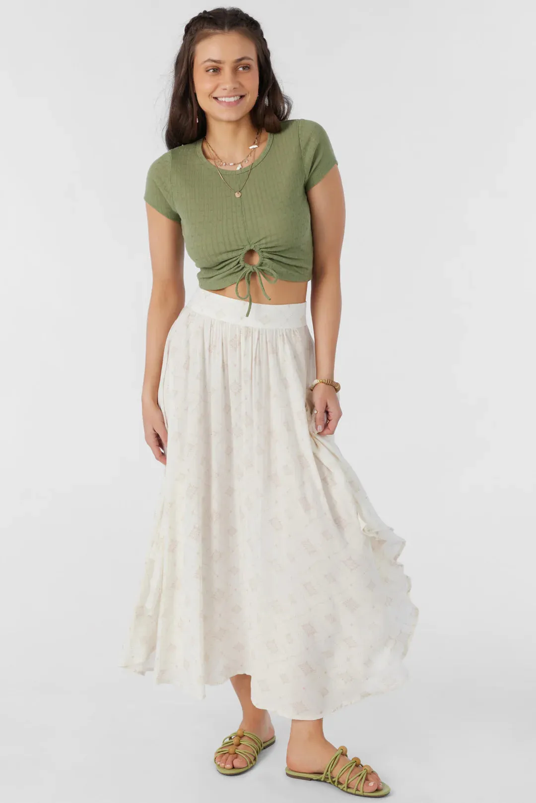 O'Neill Marine Sabrina Tile Maxi Skirt