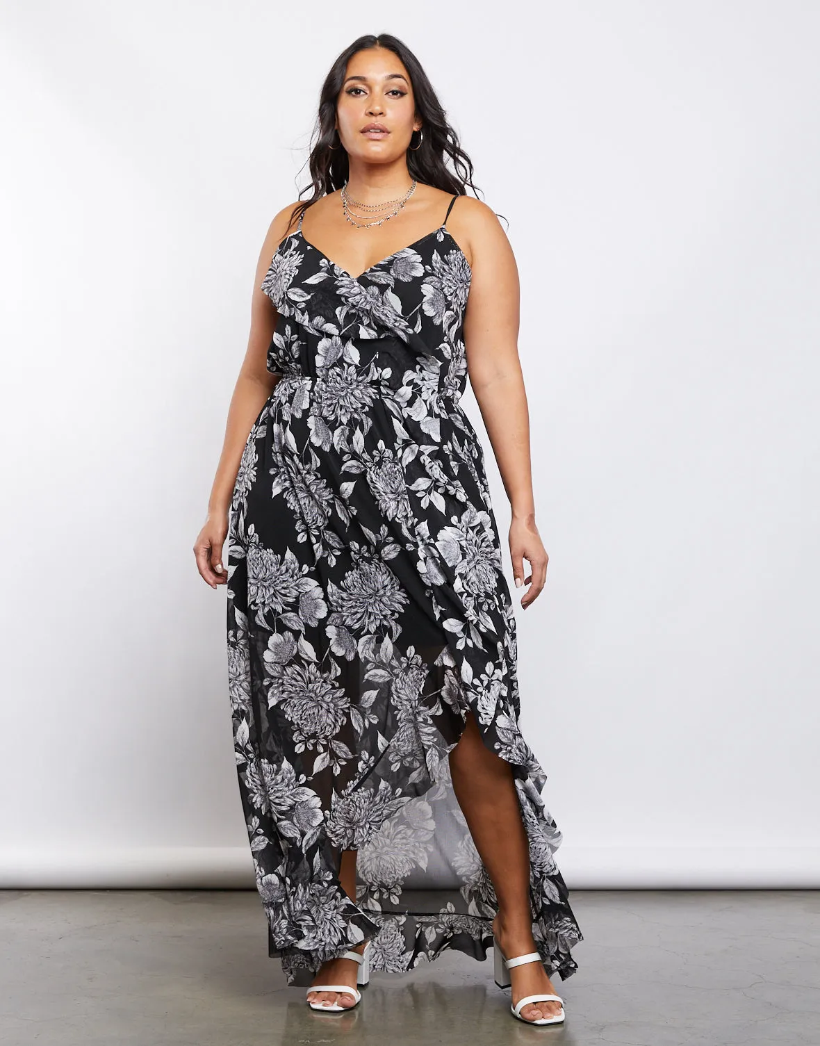 Plus Size Fleur Maxi Dress