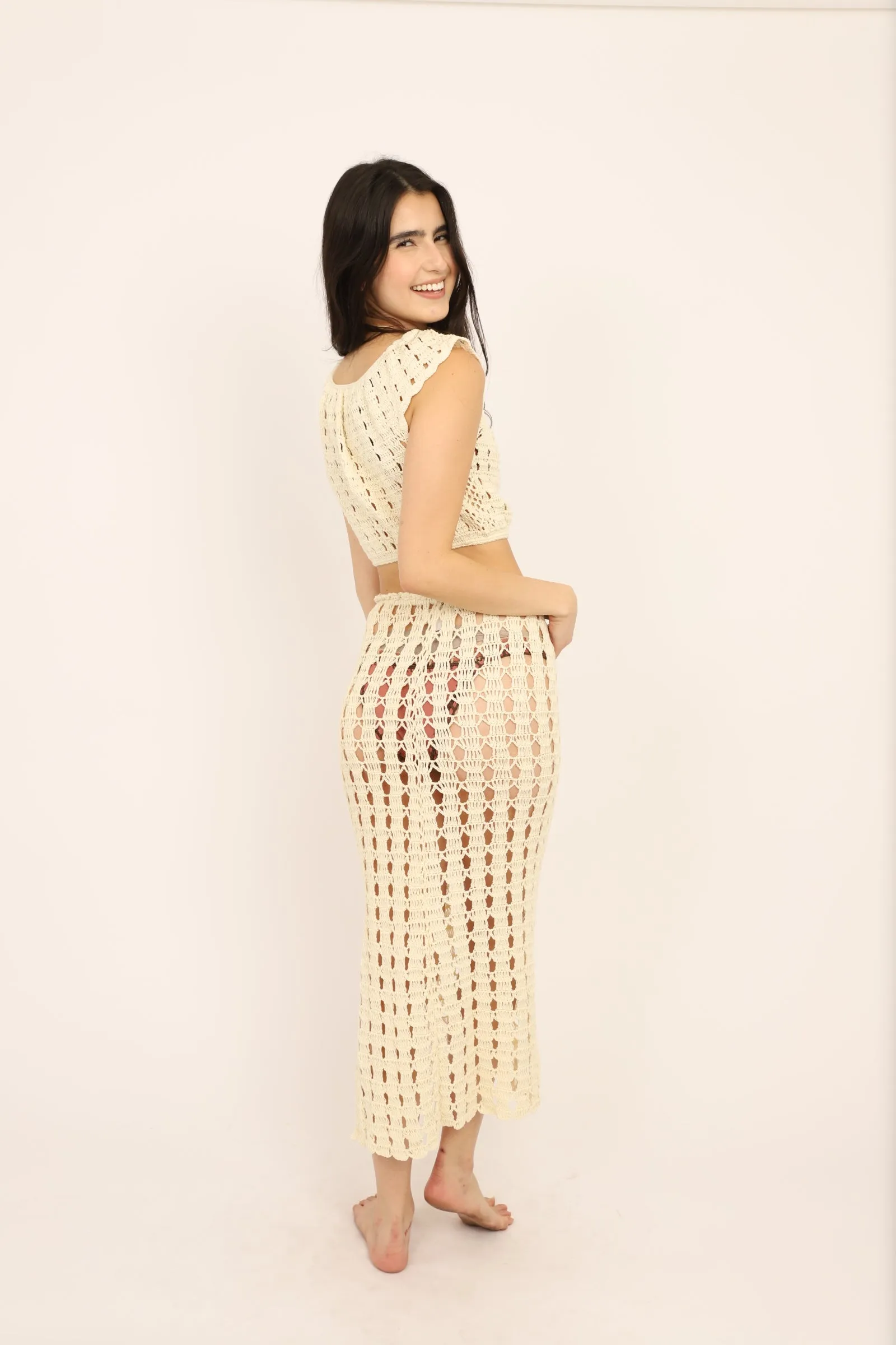 Sirena Crochet Maxi Set