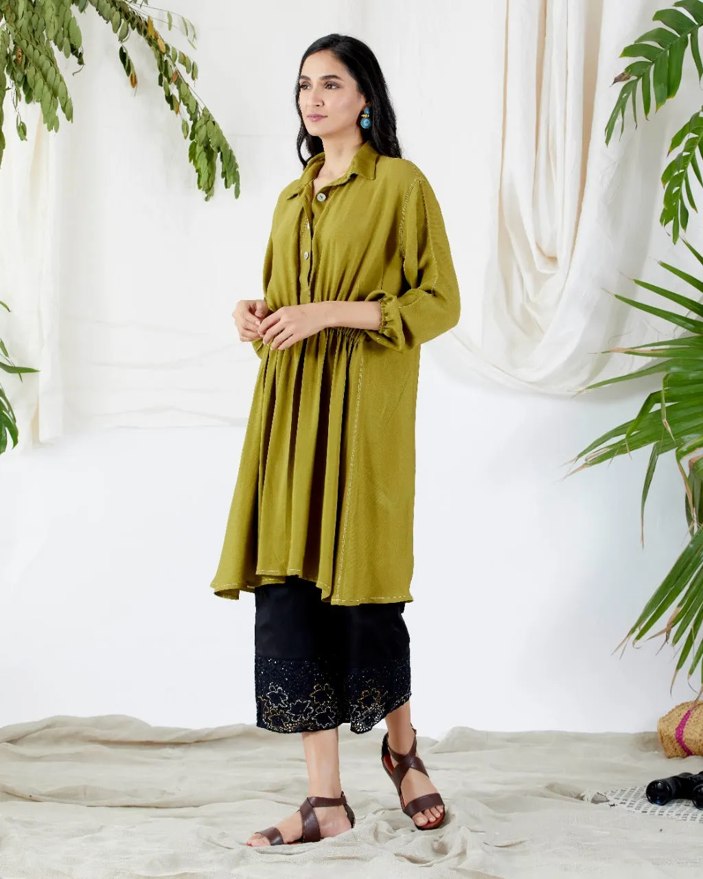 SWAMP GREEN  TUNICS