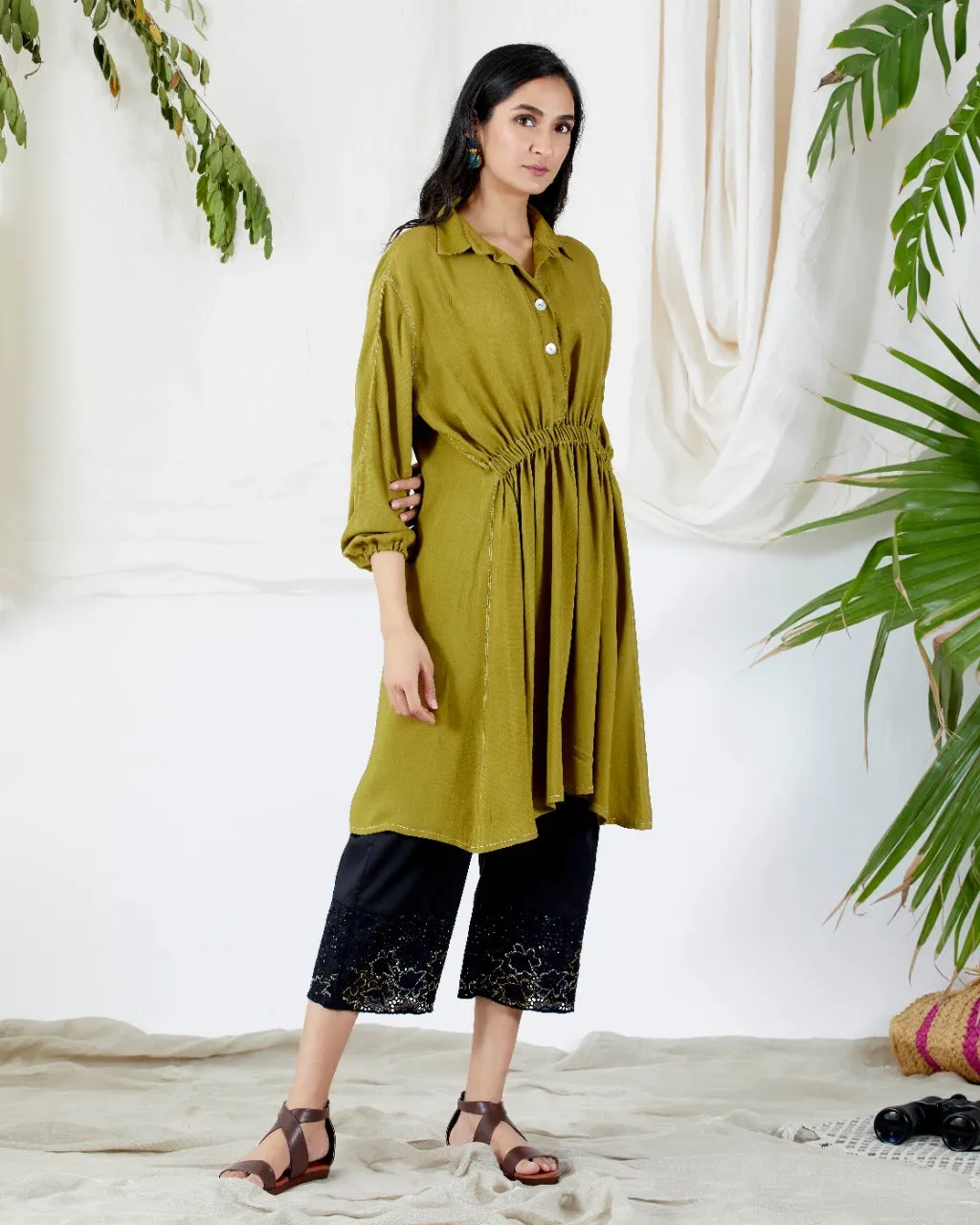 SWAMP GREEN  TUNICS