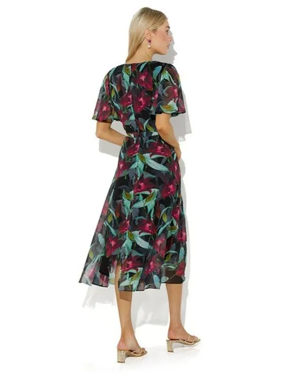 Yasmin Tropical Print Dress