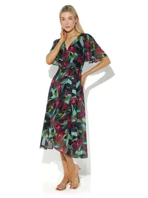 Yasmin Tropical Print Dress